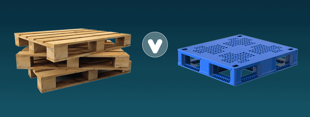The Pro’s and Con’s of using Wooden Pallets versus Plastic Pallets